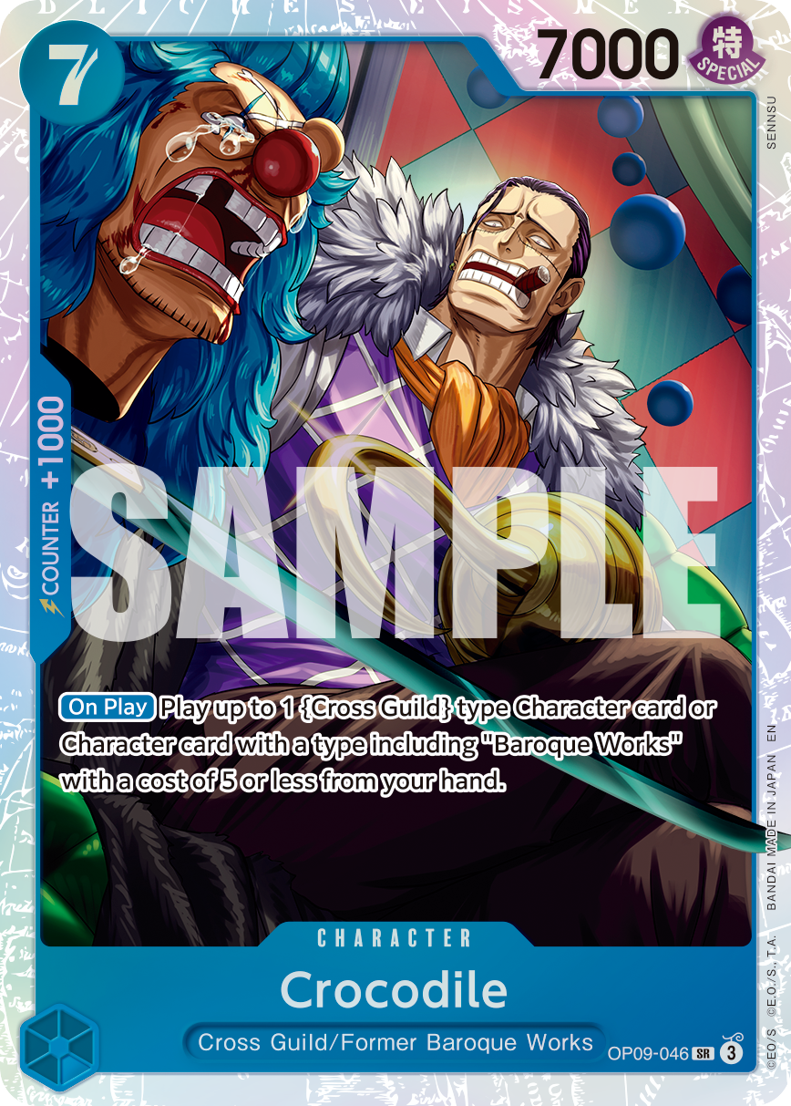 Crocodile One Piece card