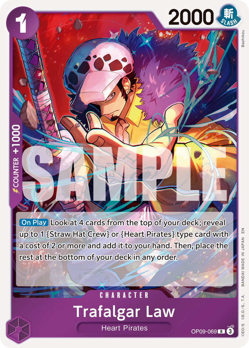 Trafalgar Law One Piece card