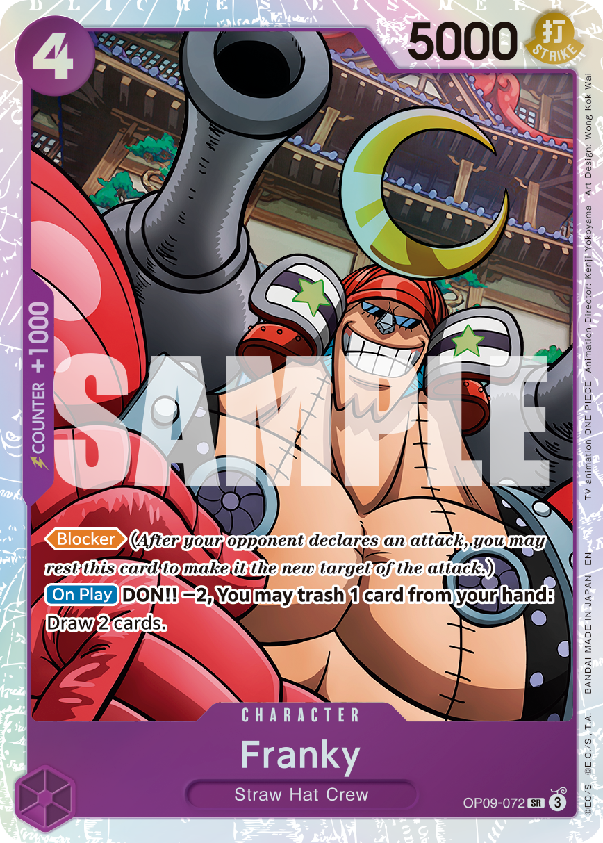 Franky One Piece card