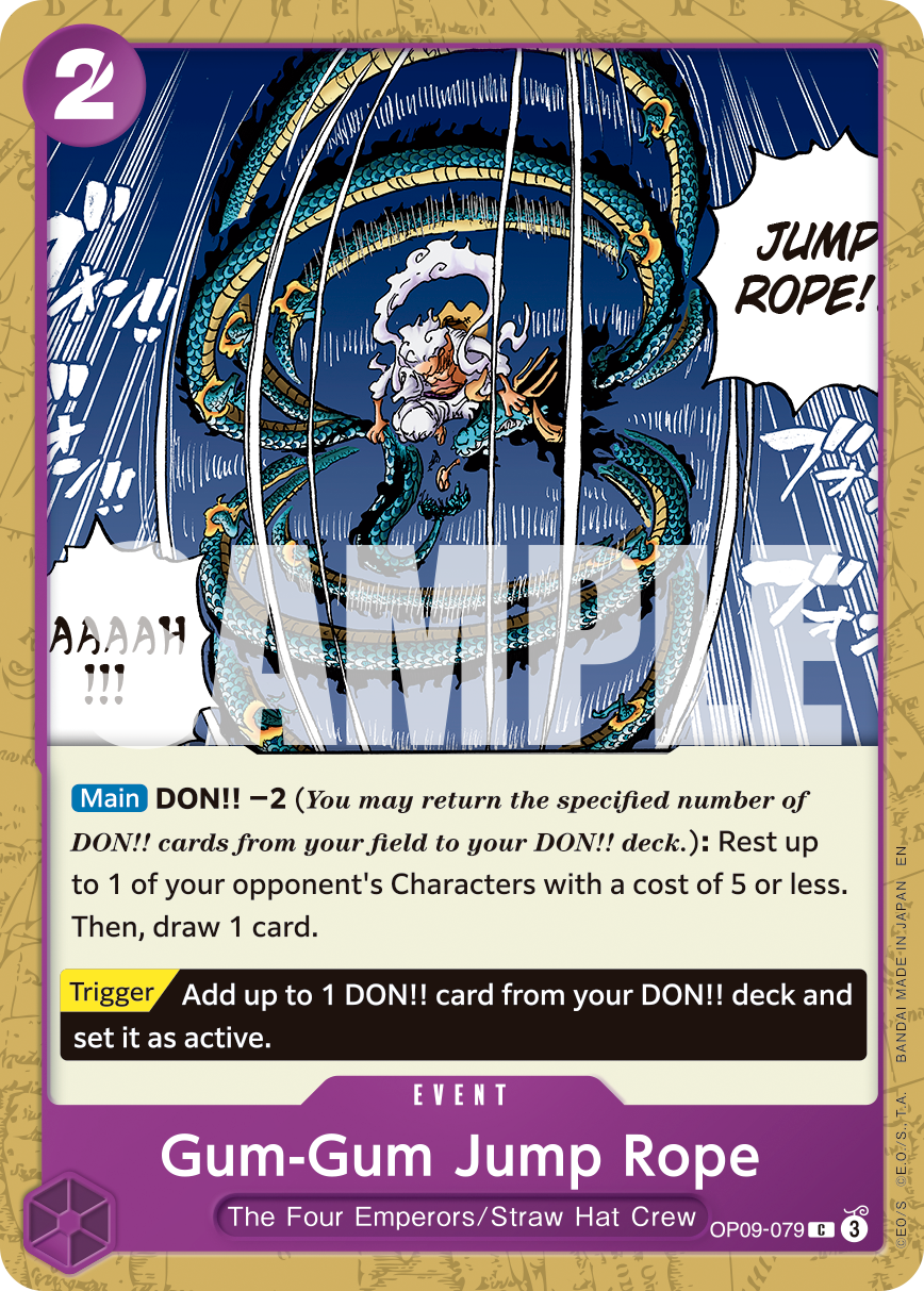 Gum-Gum Jump Rope One Piece card