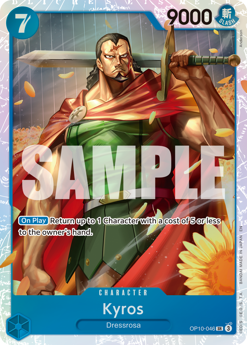 Kyros One Piece card