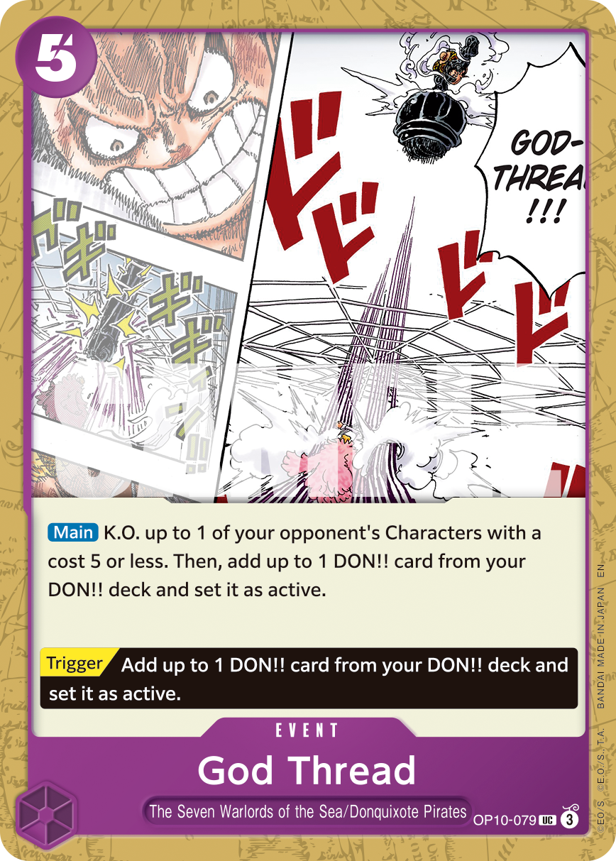 God Thread One Piece card