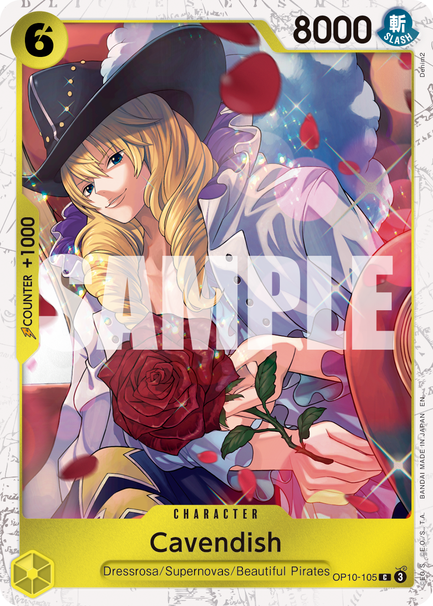 Cavendish One Piece card