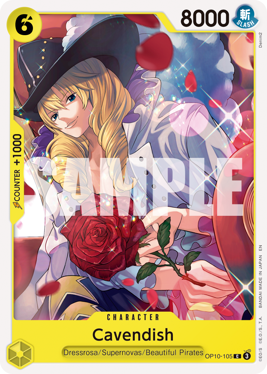 Cavendish One Piece card