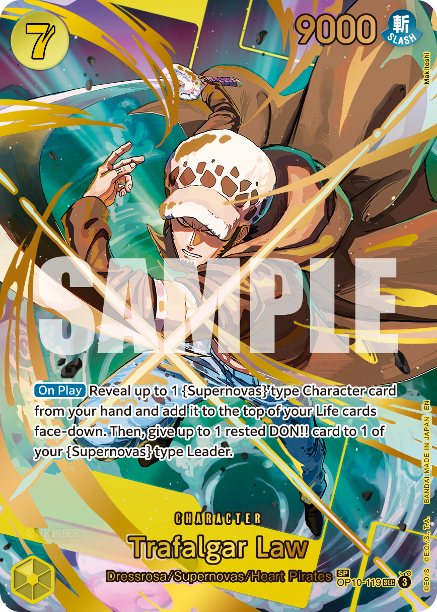 Trafalgar Law One Piece card