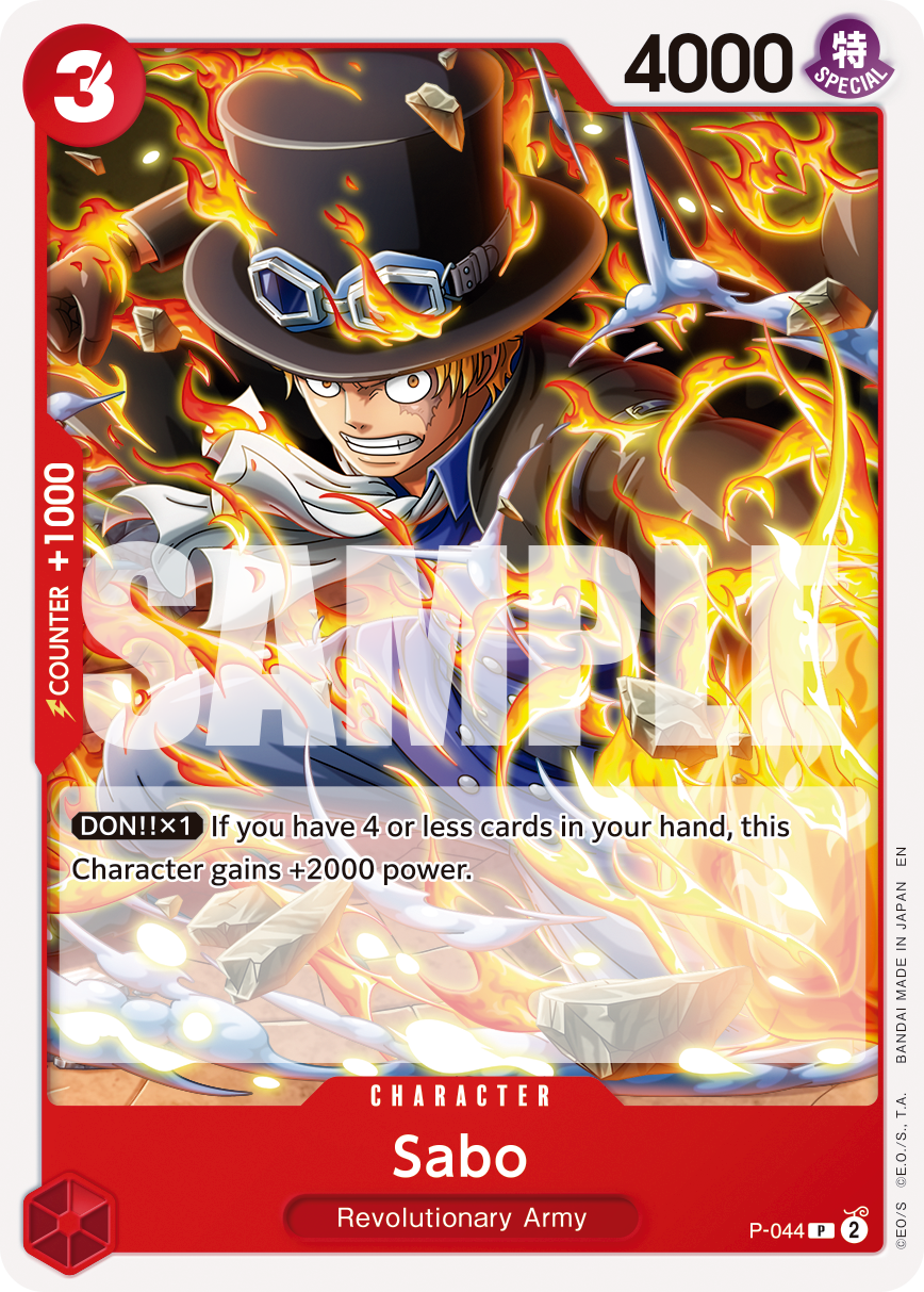 Sabo One Piece card