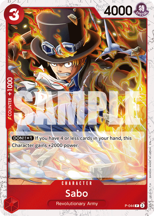 Sabo One Piece card