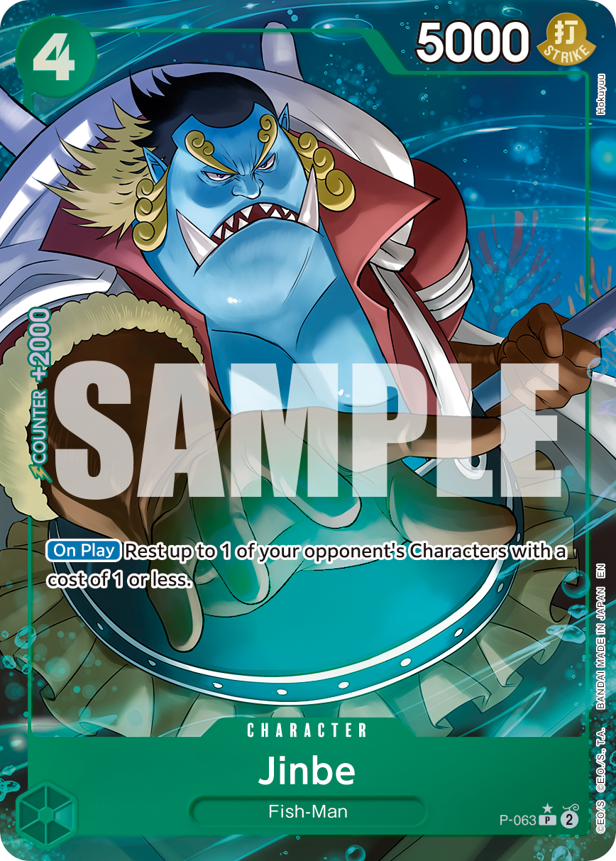 Jinbe One Piece card