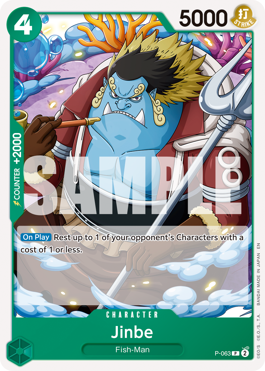 Jinbe One Piece card