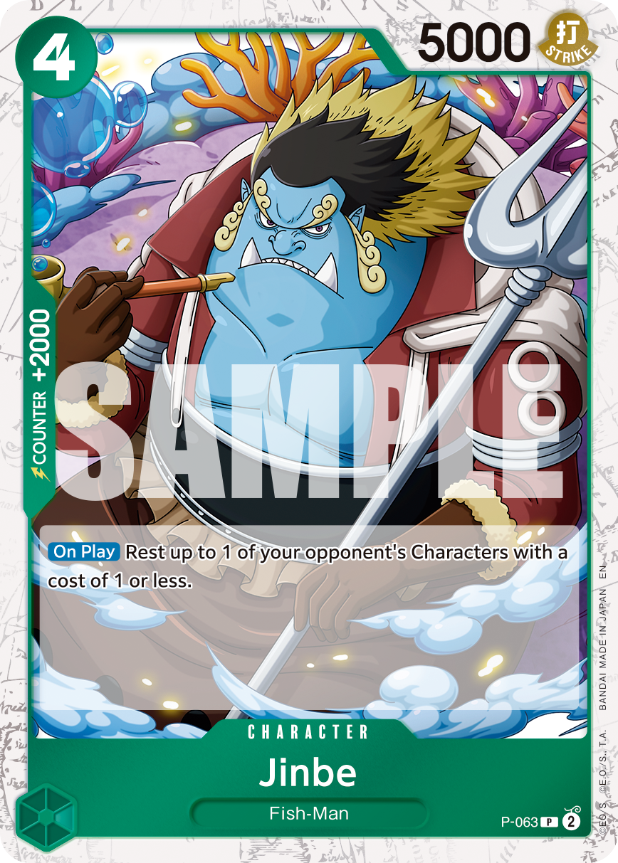 Jinbe One Piece card
