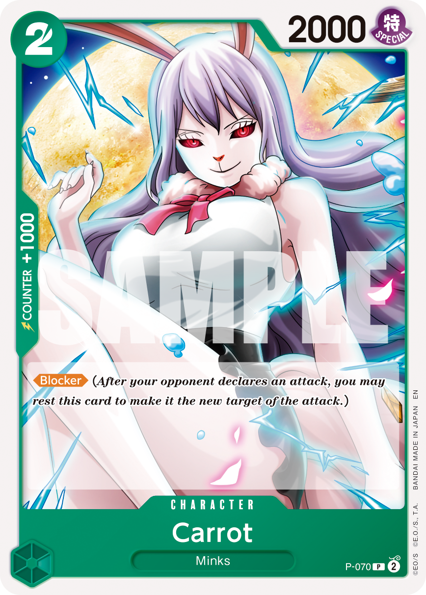 Carrot One Piece card