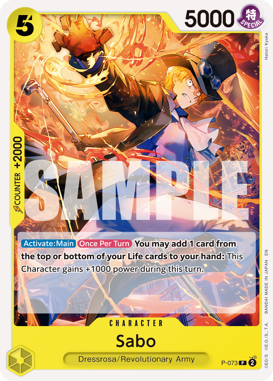 Sabo One Piece card