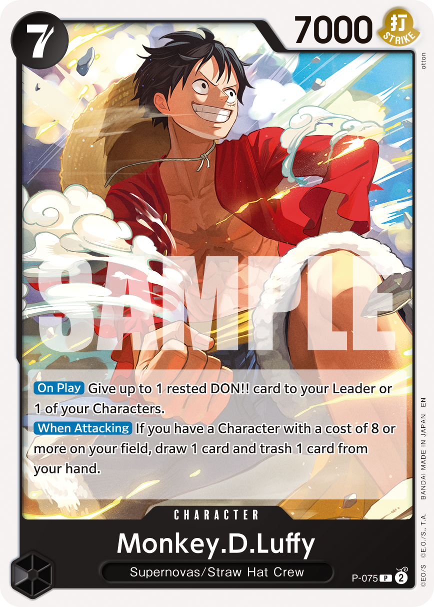 Monkey.D.Luffy One Piece card