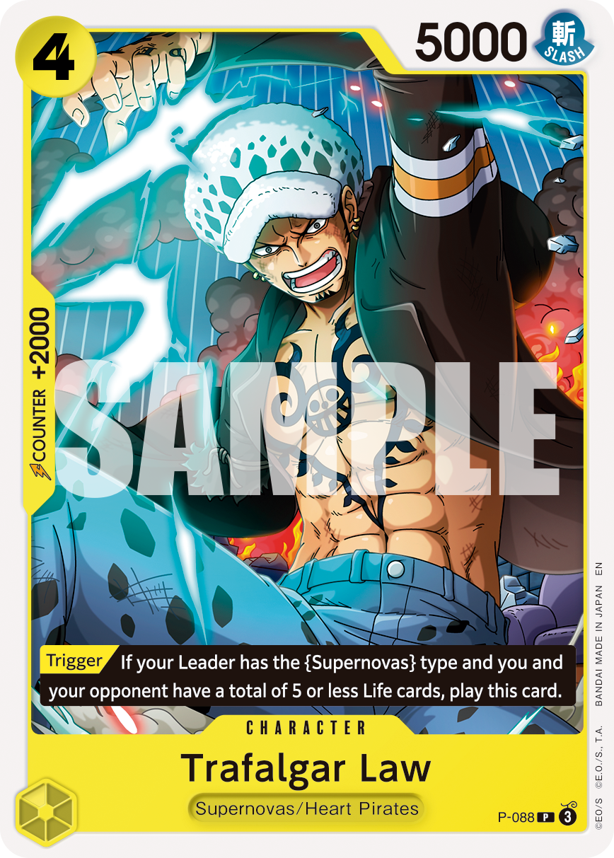 Trafalgar Law One Piece card