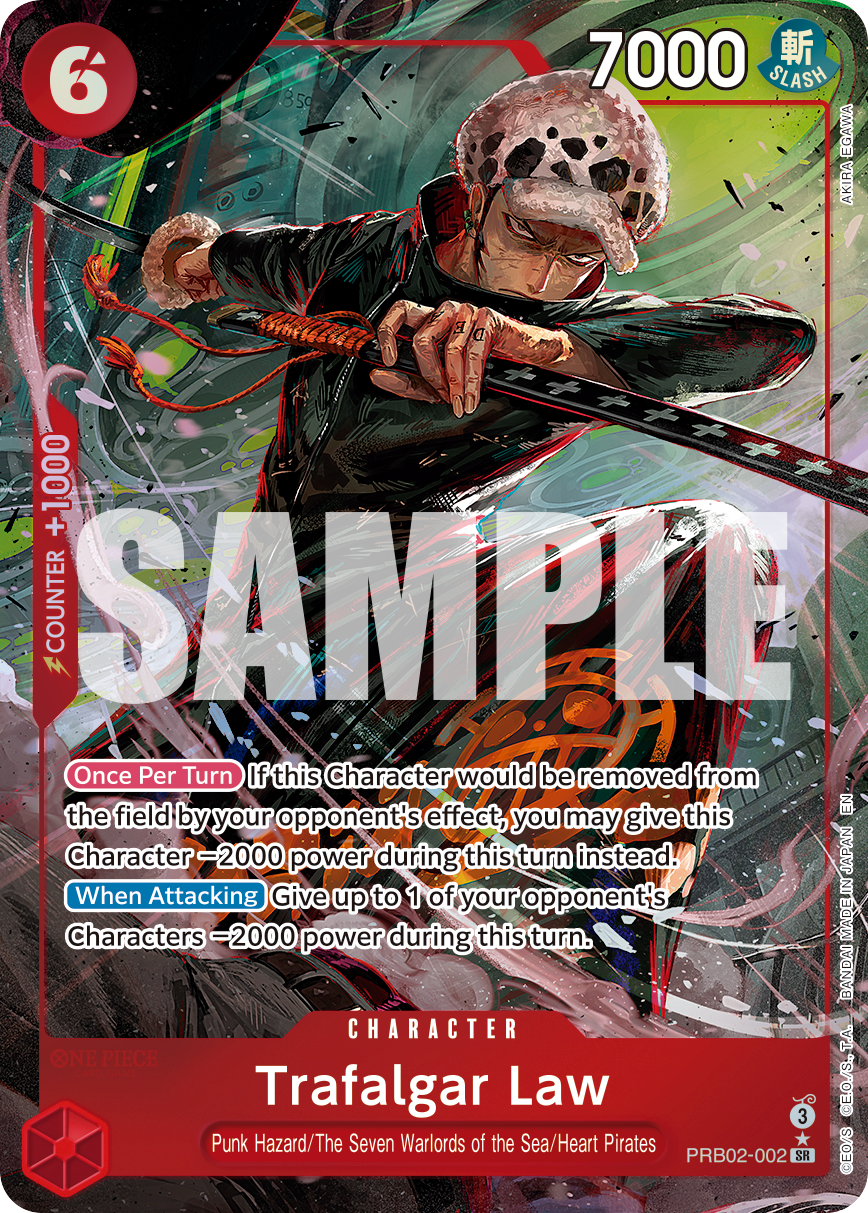 Trafalgar Law One Piece card