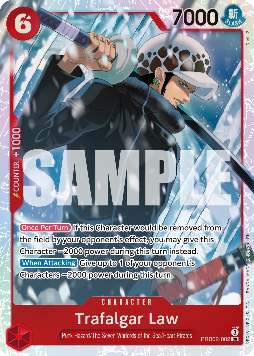 Trafalgar Law One Piece card