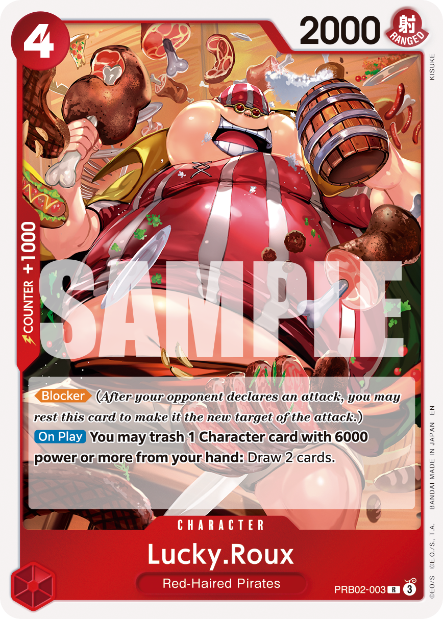 Lucky.Roux One Piece card