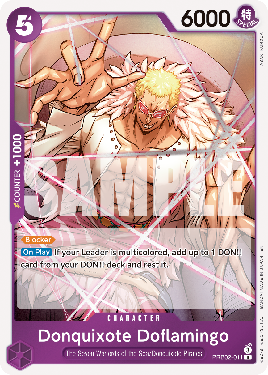 Donquixote Doflamingo One Piece card