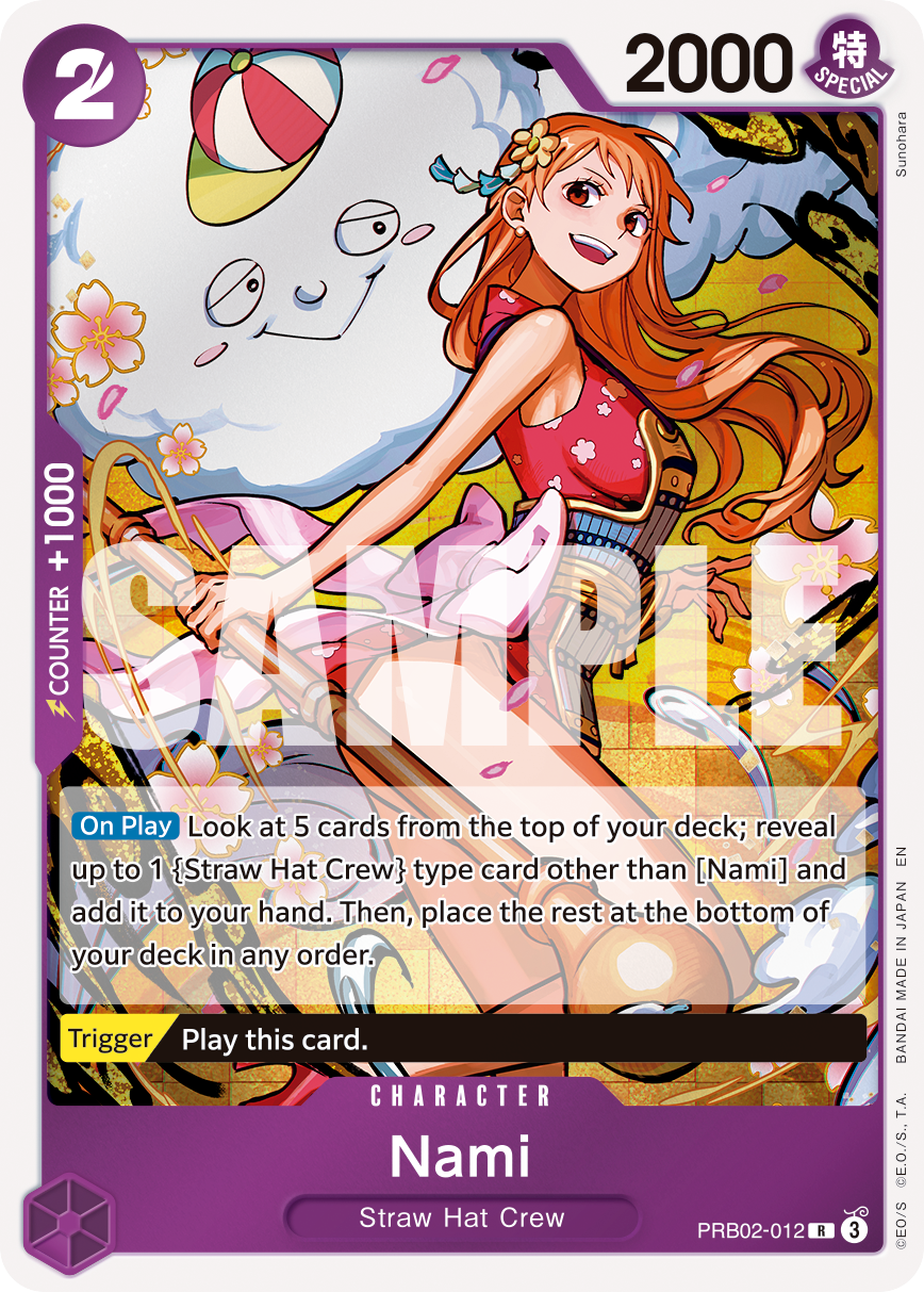 Nami One Piece card