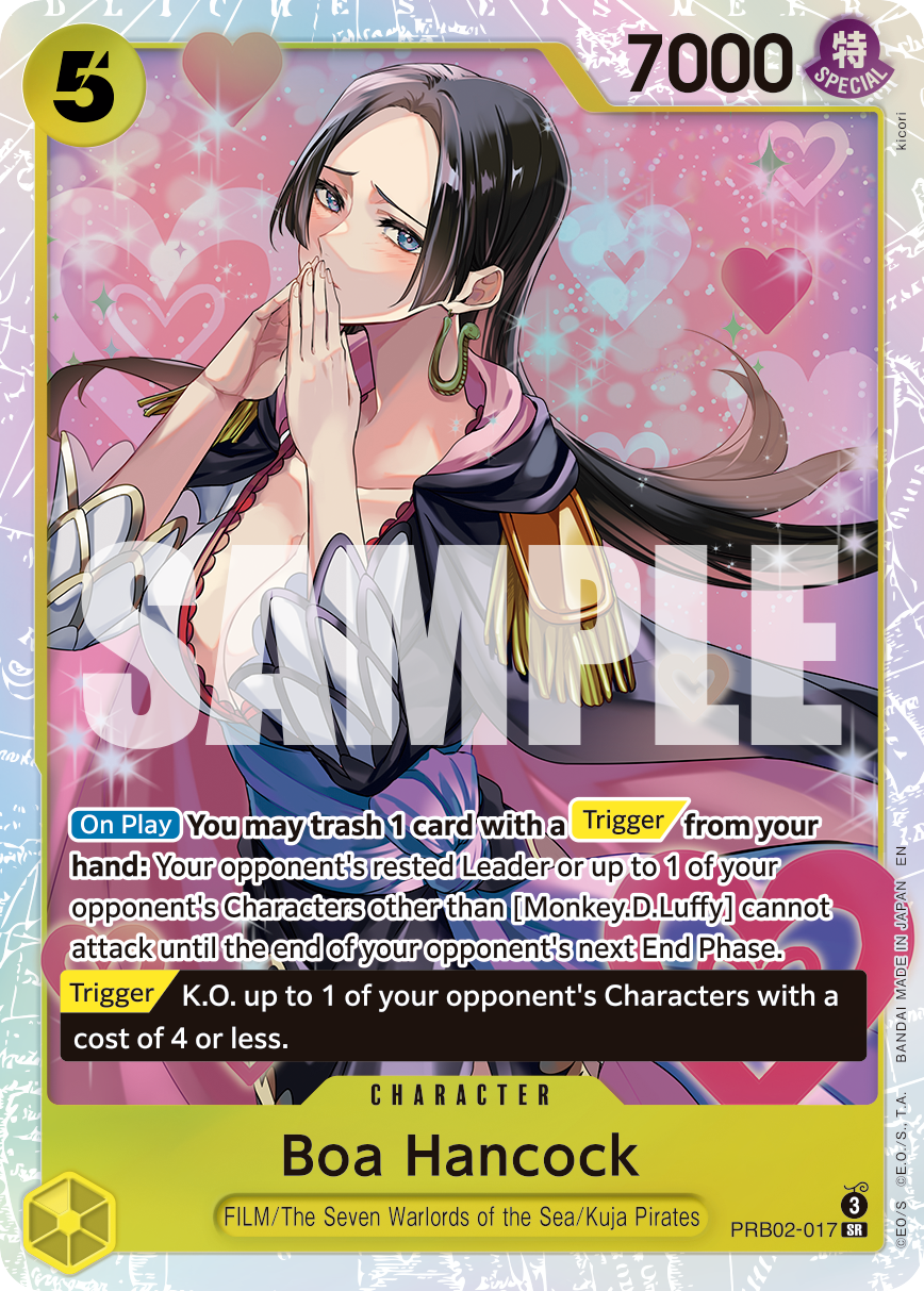 Boa Hancock One Piece card