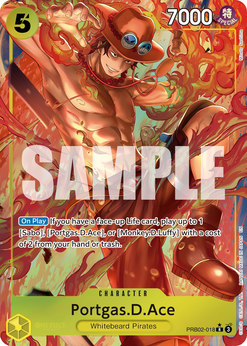 Portgas.D.Ace One Piece card
