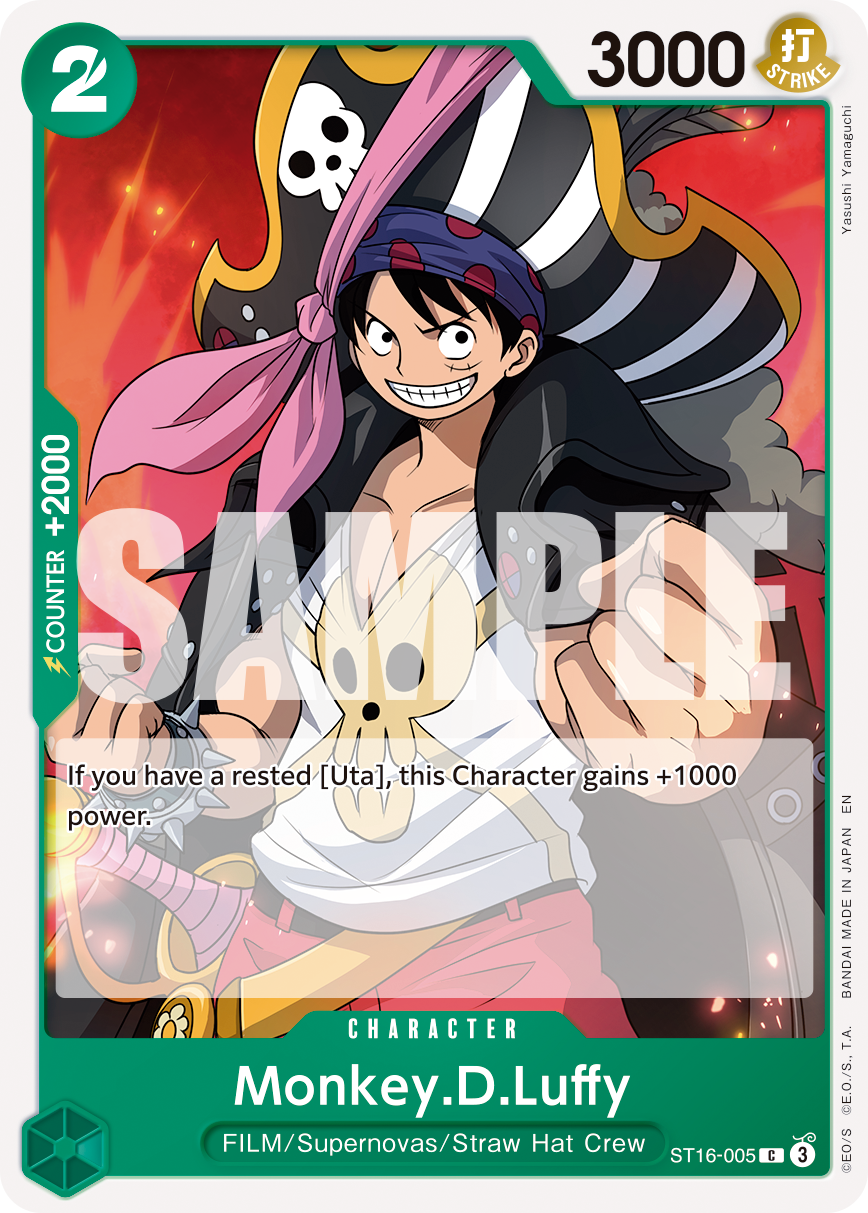 Monkey.D.Luffy One Piece card