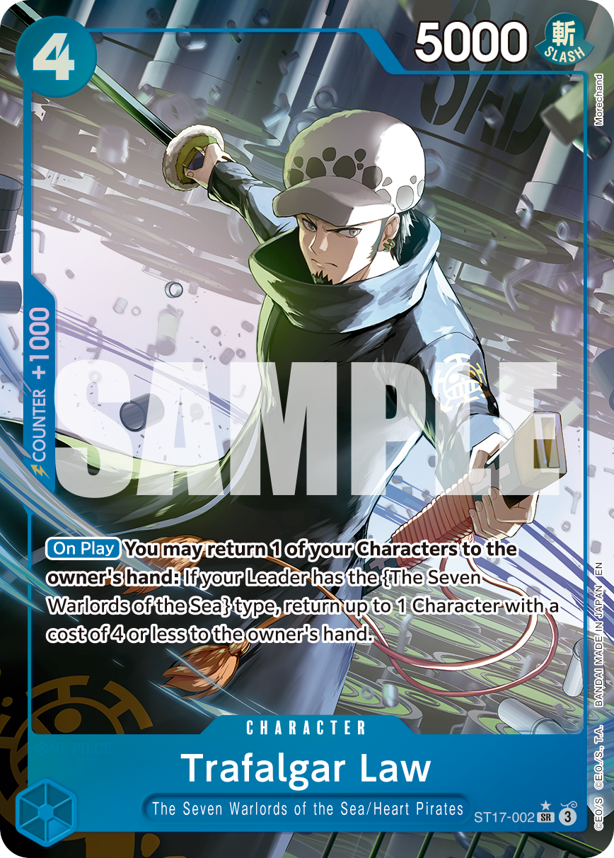 Trafalgar Law One Piece card