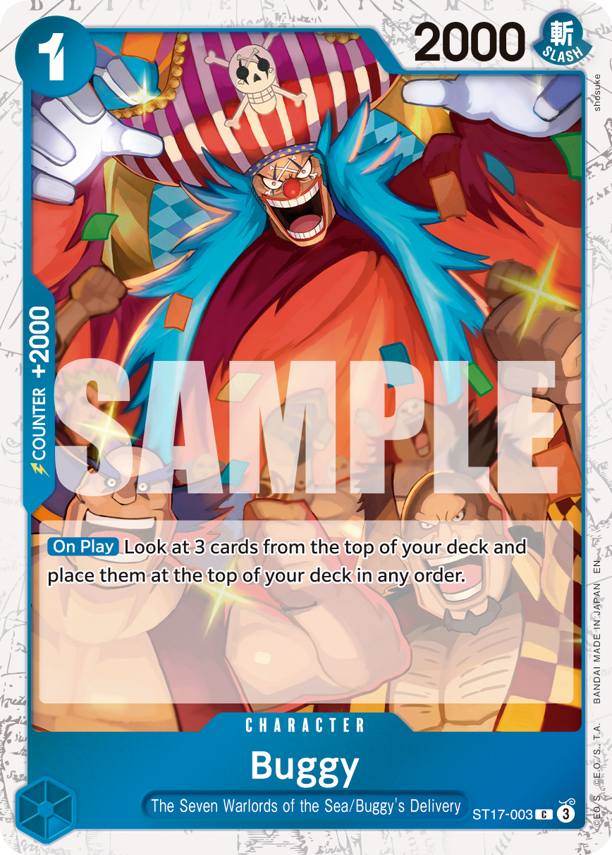 Buggy One Piece card