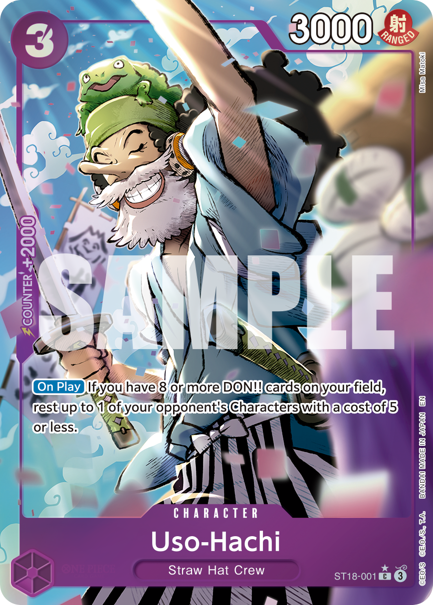Uso-Hachi One Piece card