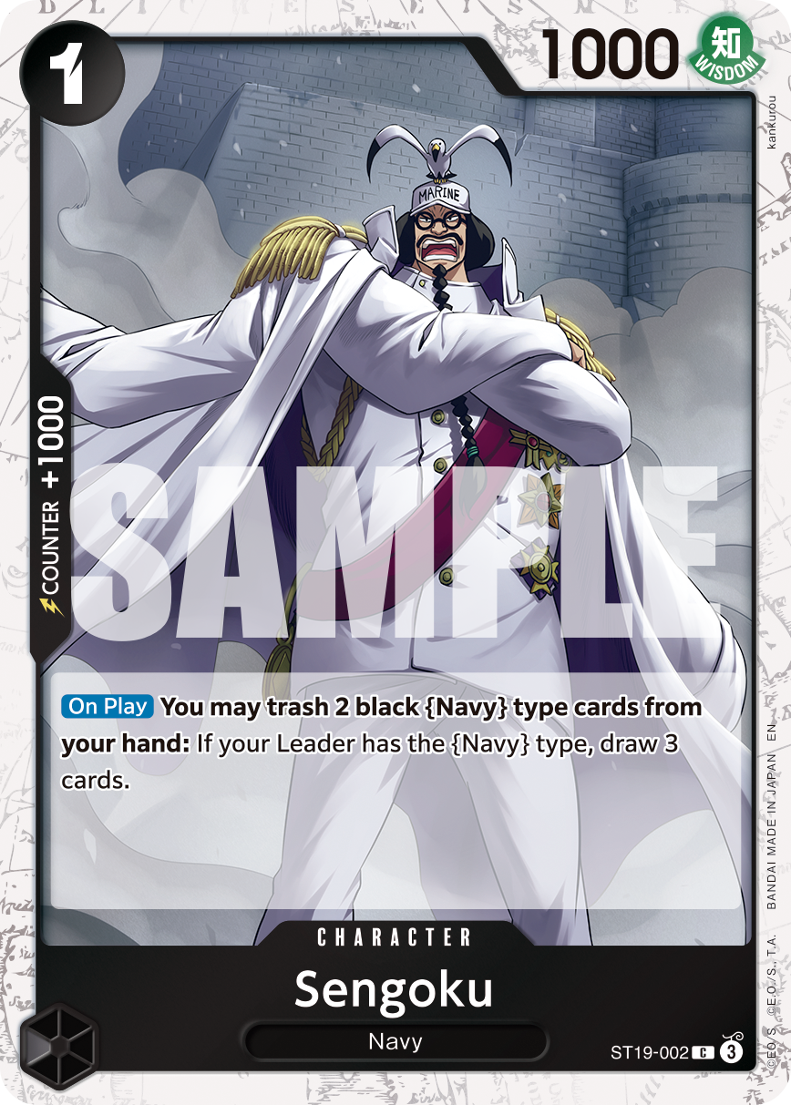 Sengoku One Piece card