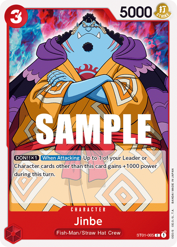 Jinbe One Piece card
