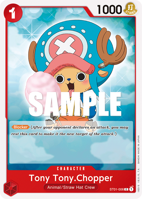 Tony Tony.Chopper One Piece card
