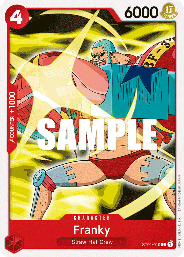 Franky One Piece card