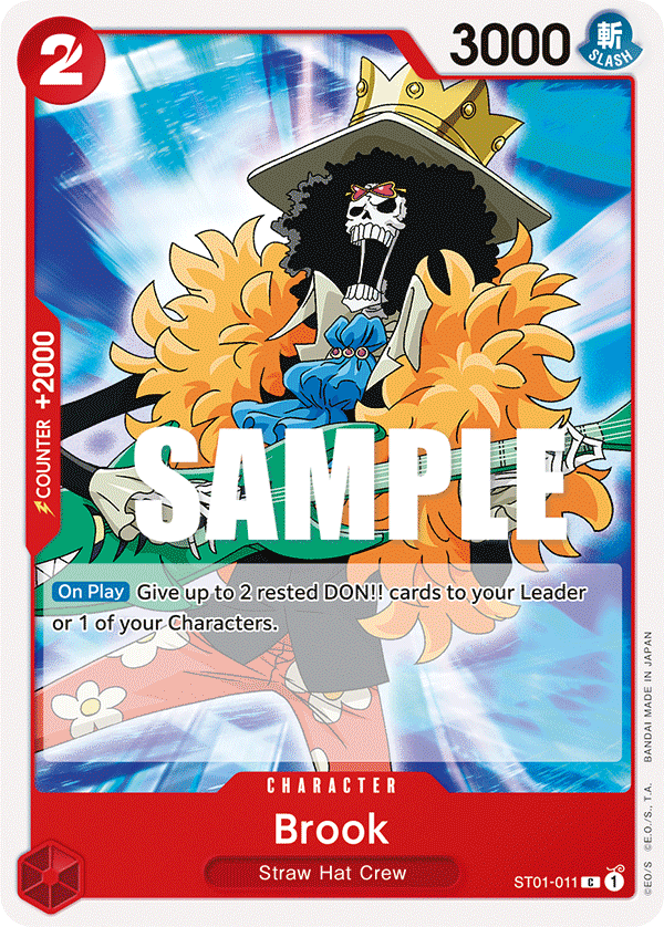 Brook One Piece card