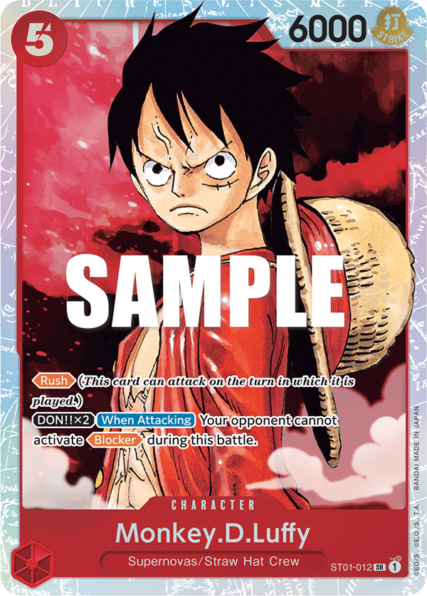 Monkey.D.Luffy One Piece card