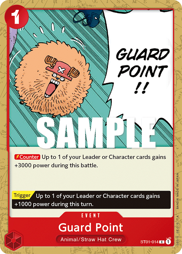 Guard Point One Piece card