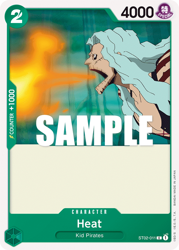 Heat One Piece card