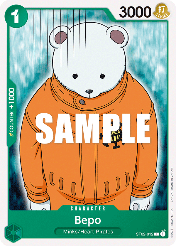 Bepo One Piece card