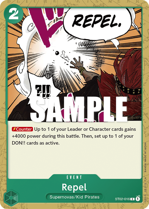 Repel One Piece card