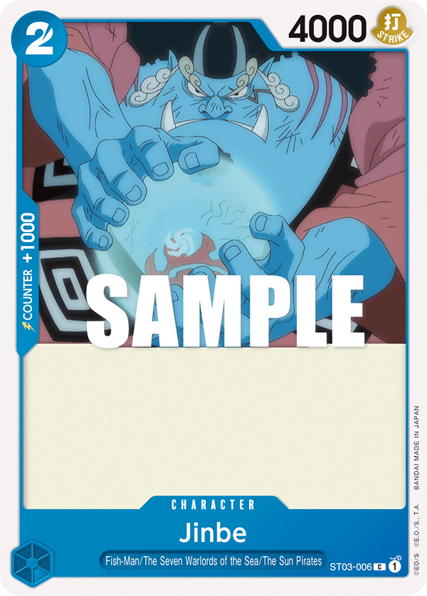 Jinbe One Piece card