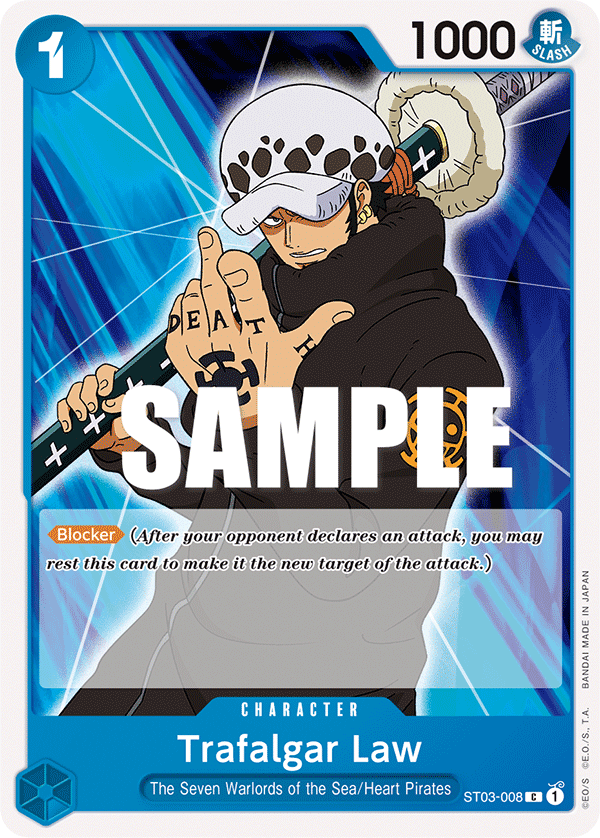 Trafalgar Law One Piece card