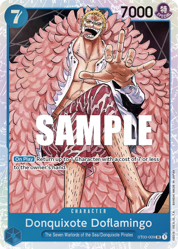 Donquixote Doflamingo One Piece card