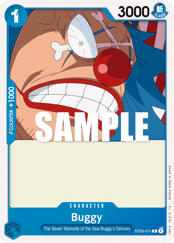 Buggy One Piece card