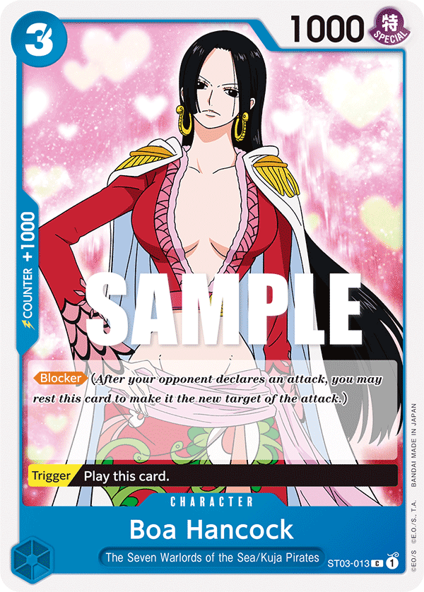 Boa Hancock One Piece card