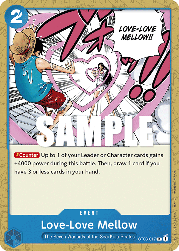 Love-Love Mellow One Piece card