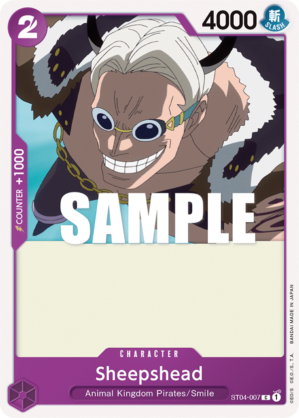 Sheepshead One Piece card