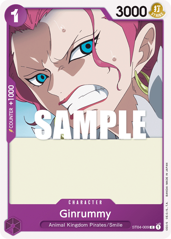 Ginrummy One Piece card
