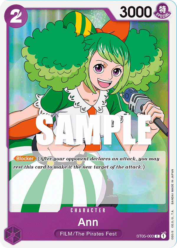 Ann One Piece card