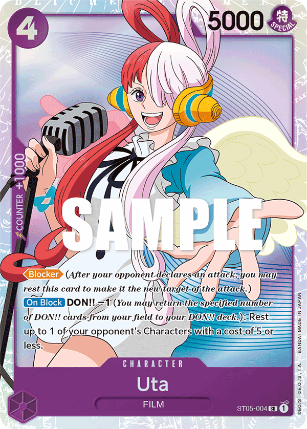 Uta One Piece card
