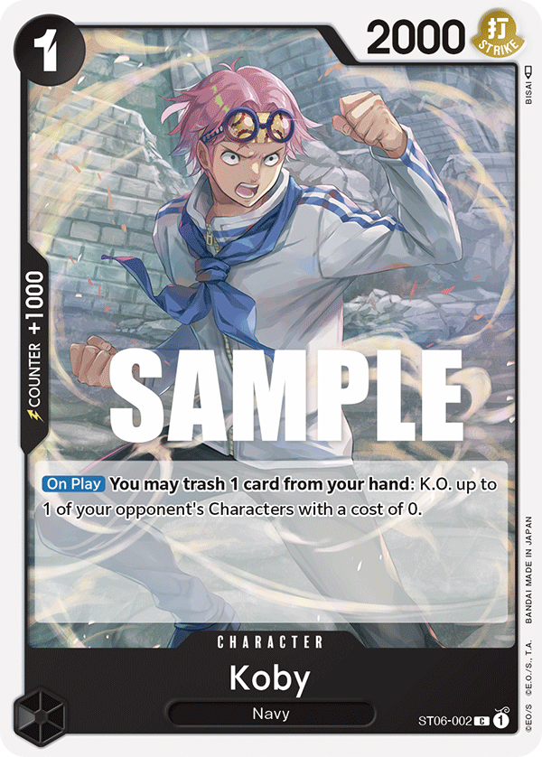 Koby One Piece card